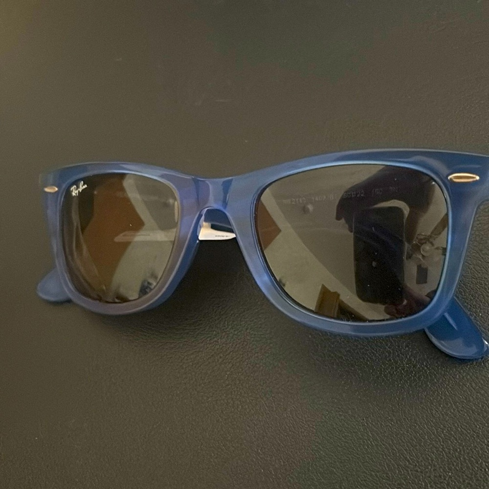 Real. Brand new. Never used. Ray Ban.